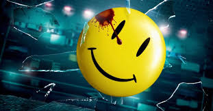 Watchmen's Smiley Badge Logo Explained: What The Blood Tear Means